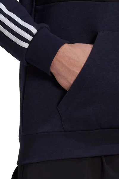 Adidas Pánská Mikina Essentials Hoodie Tmavě Modrá