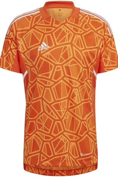 Brankářský dres adidas Condivo oranžový krátký rukáv