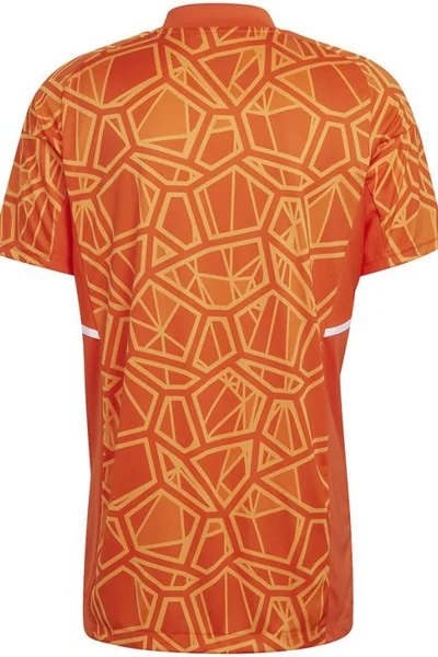 Brankářský dres adidas Condivo oranžový krátký rukáv