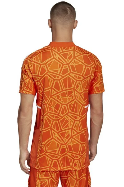 Brankářský dres adidas Condivo oranžový krátký rukáv