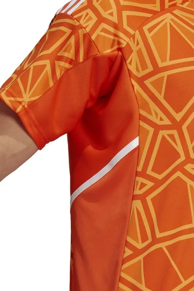 Brankářský dres adidas Condivo oranžový krátký rukáv