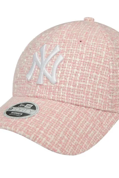 Růžová kšiltovka New Era NY Yankees + sluneční brýle