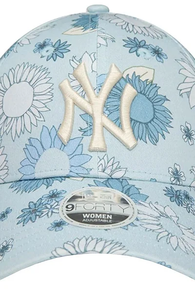 New Era Kšiltovka New York Yankees Květinová Modrá