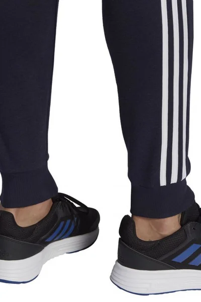 ADIDAS Pánské Slim Kalhoty Essentials 3 Stripes Tmavě Modré