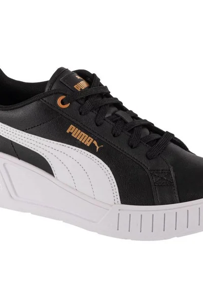 Boty Puma Karmen Wedge W – černé - dámské - šněrovací