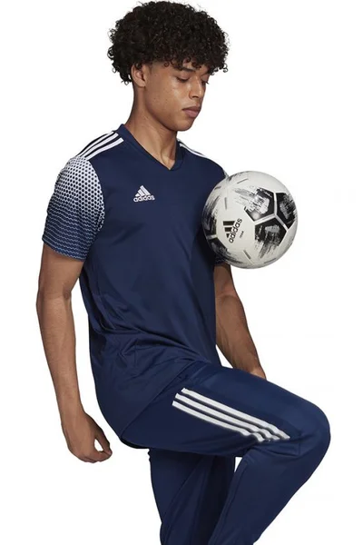 Modré pánské tričko Adidas Regista 20 Jersey M FI4555