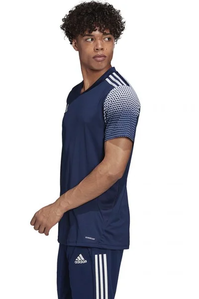 Modré pánské tričko Adidas Regista 20 Jersey M FI4555