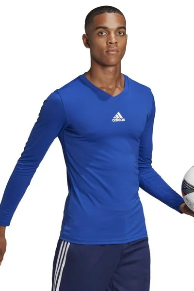 Pánské modré tričko Adidas TEAM BASE TEE M GK9088