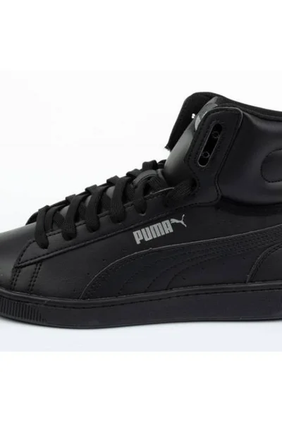 Černé kotníkové zimní boty Puma Vikky Mid SL