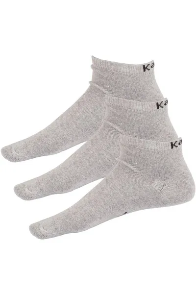 Šedé sportovní ponožky Kappa Sonor 704275 19M