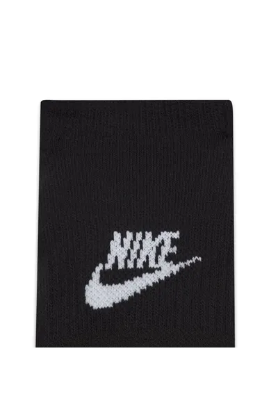 Černé nízké ponožky Nike Everyday Plus Cushioned DN3314-010