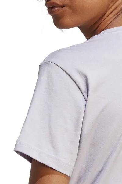Dámské šedé tričko Big Logo Adidas