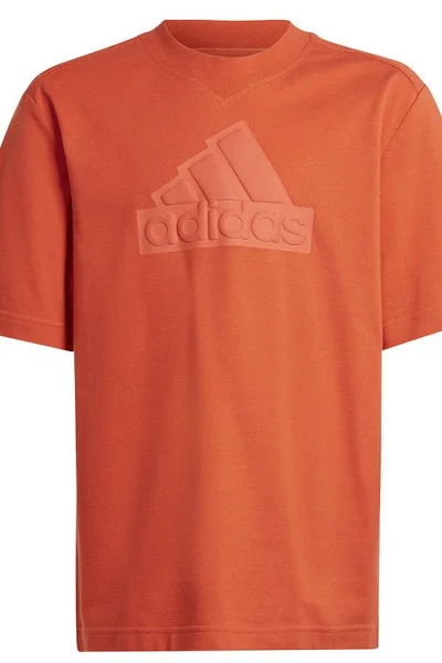 Dětské oranžové tričko FI Logo Adidas