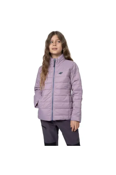 Perfektní zimní bunda pro dívky - 4FJSS23TDJAF073