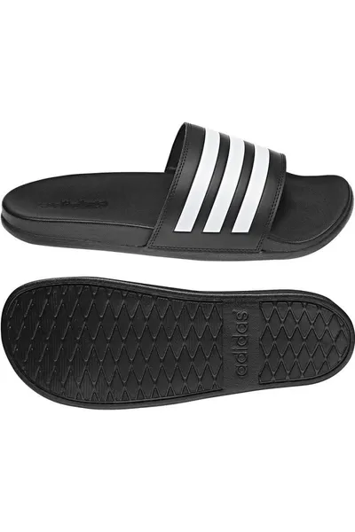 Černé pánské pantofle Adidas Adilette Comfort M GZ5892