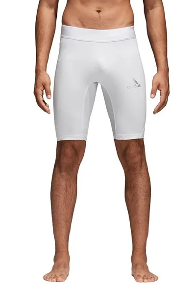 Bílé pánské fotbalové šortky Adidas AlphaSkin M CW9457