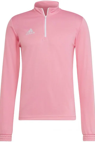 Růžová pánská mikina Adidas Entrada 22 Training Top M HC5048