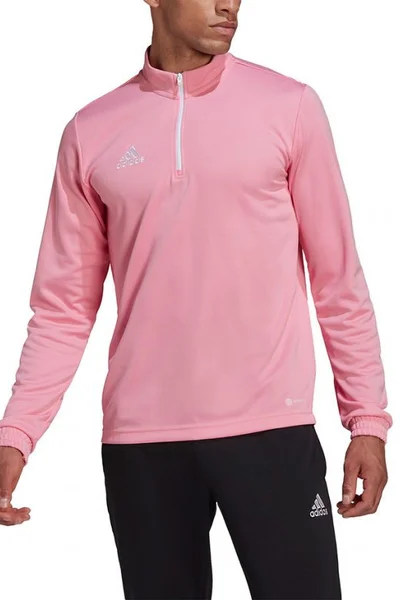 Růžová pánská mikina Adidas Entrada 22 Training Top M HC5048