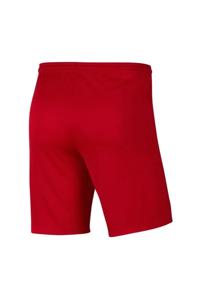 Červené dětské šortky Nike Park III Knit Jr BV6865-657