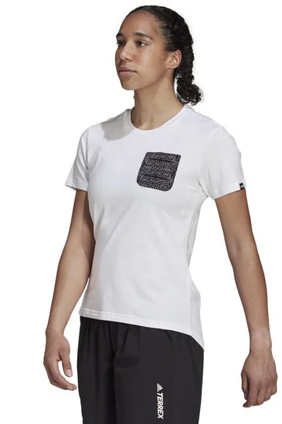 Sportovní tričko pro ženy - Adidas TX Pocket W