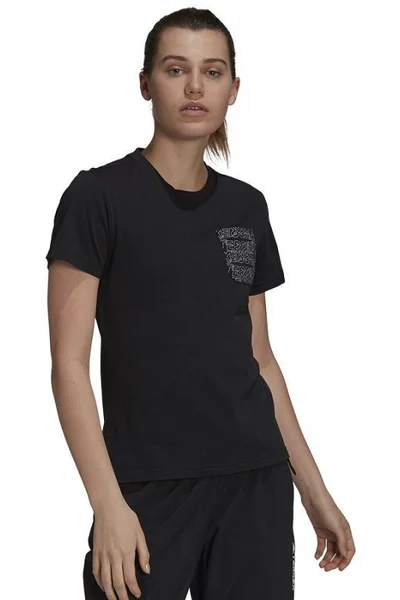 Sportovní tričko pro ženy - Adidas TX Pocket W