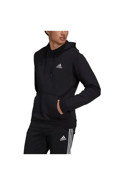 Adidas Pánská Mikina Essentials Fleece Černá