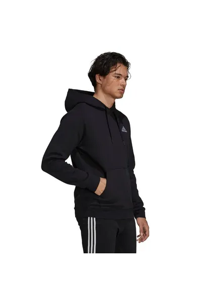 Adidas Pánská Mikina Essentials Fleece Černá