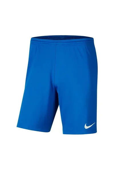 Modré dětské šortky Nike Park III Knit Jr BV6865-463