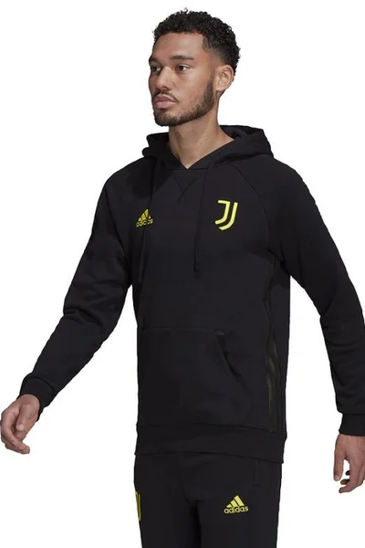 Pánská bunda Adidas Juventus Travel Hoodie