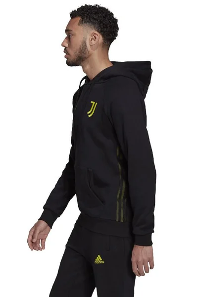 Pánská bunda Adidas Juventus Travel Hoodie