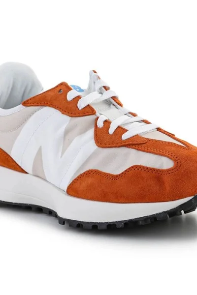 Retro tenisky New Balance - bílo-oranžové