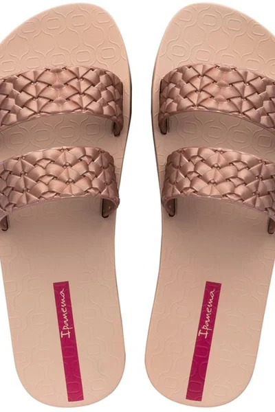 Dámské žabky Renda Fem beige-pink - Ipanema