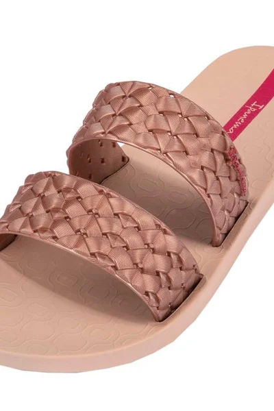 Dámské žabky Renda Fem beige-pink - Ipanema