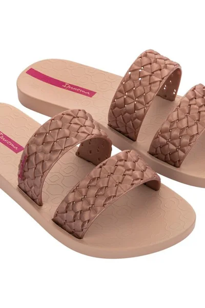 Dámské žabky Renda Fem beige-pink - Ipanema