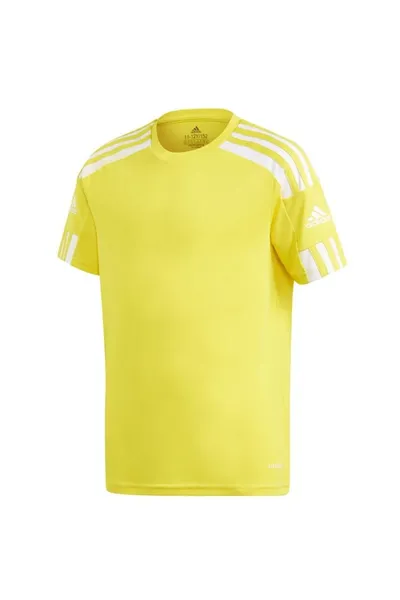 Žluté dětské fotbalové tričko Adidas Squadra 21 JSY Y Jr GN5744