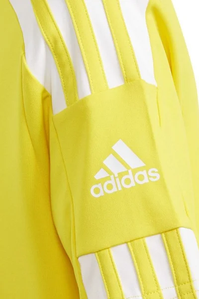 Žluté dětské fotbalové tričko Adidas Squadra 21 JSY Y Jr GN5744