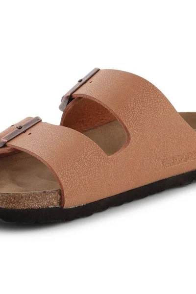 Birkenstock Arizona Pecan W – dámské žabky s úzkou šířkou