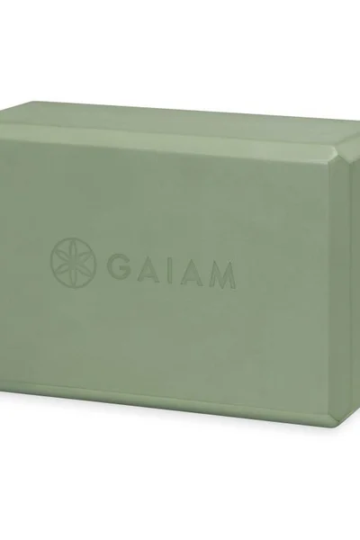 Kostka na jógu Gaiam Yoga Cube Vintage Green