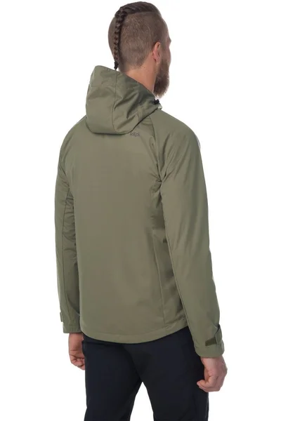 Pánská khaki softshell bunda na outdoor - Kilpi