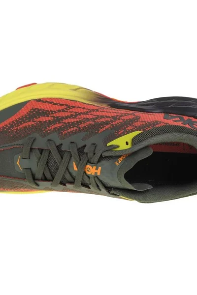 Boty Hoka Speedgoat 5 Wide pro muže na terénní běh - zelené Inny