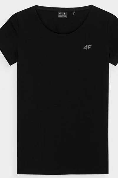 Dámské černé tričko 4F