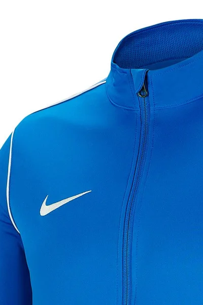 Pánská modrá mikina s polovičním zipem - Nike Dry Park