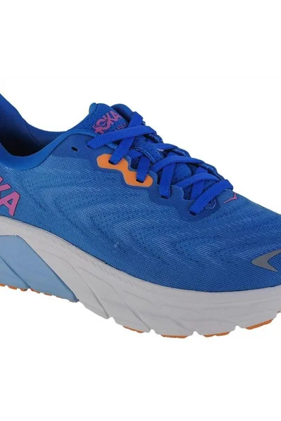 Modré dámské běžecké boty Hoka Arahi 6 Asics pro pronaci