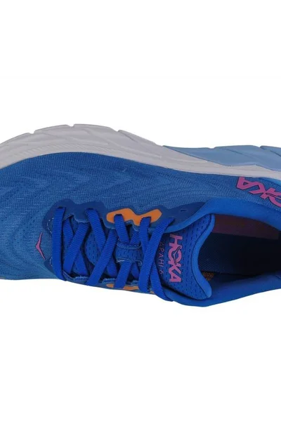 Modré dámské běžecké boty Hoka Arahi 6 Asics pro pronaci