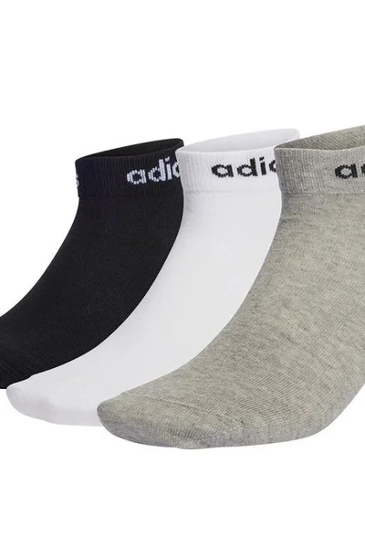 Adidas Komfortní Sportovní Ponožky 3ks