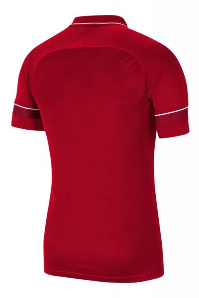 Červené dětské polotriko Nike Academy 21 Jr CW6106-657