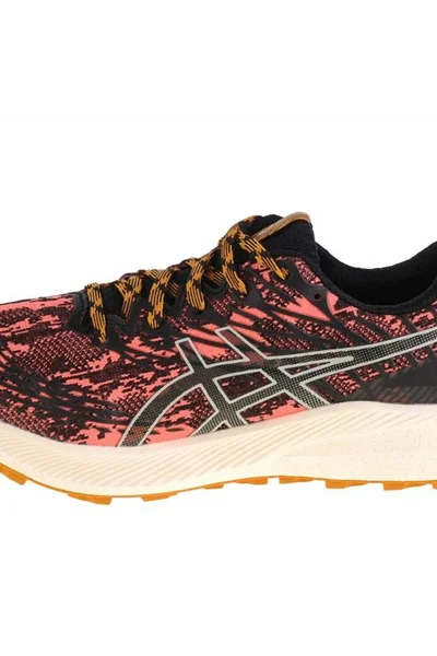 Trailové běžecké boty Asics Fuji Lite W růžovo-černé