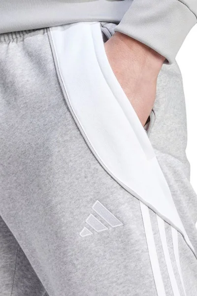 Adidas Tiro pánské šedé kalhoty na trénink