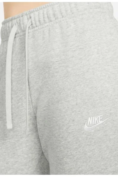 NIKE Dámské fleece kalhoty s elastickým pasem a manžetami