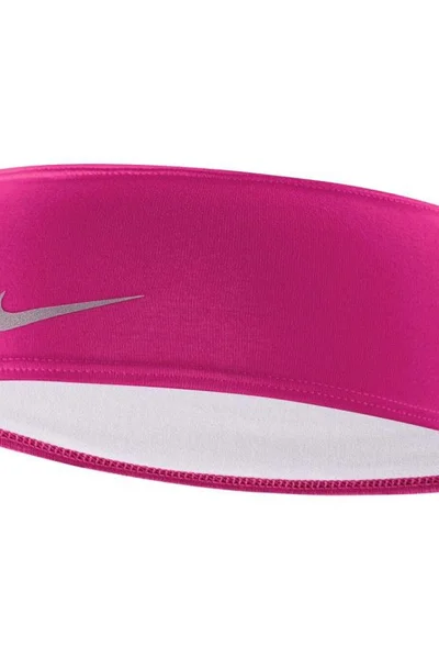 NIKE Dri-FIT Sportovní Čelenka Swoosh růžová